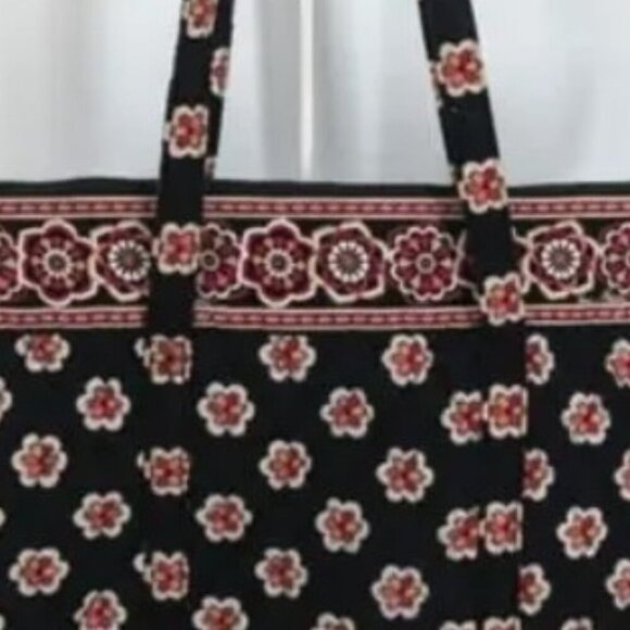 Vera Bradley Pirouette Pattern Original Zip Top Tote Designer EUC Fall 2009 - Picture 3 of 6
